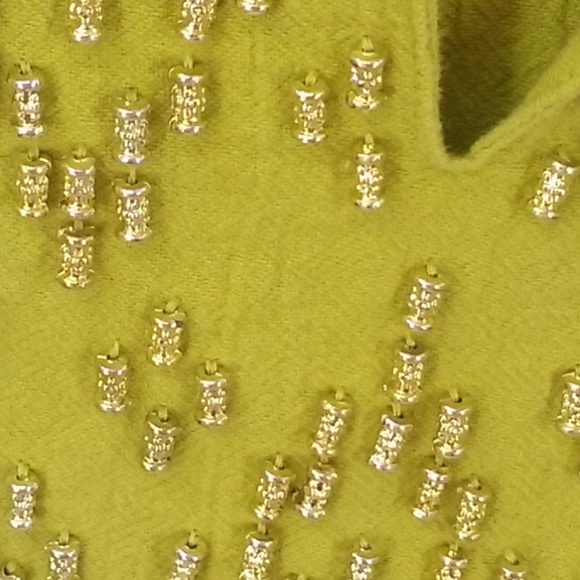 Susan Graver green embellished tunic - Picture 4 of 7